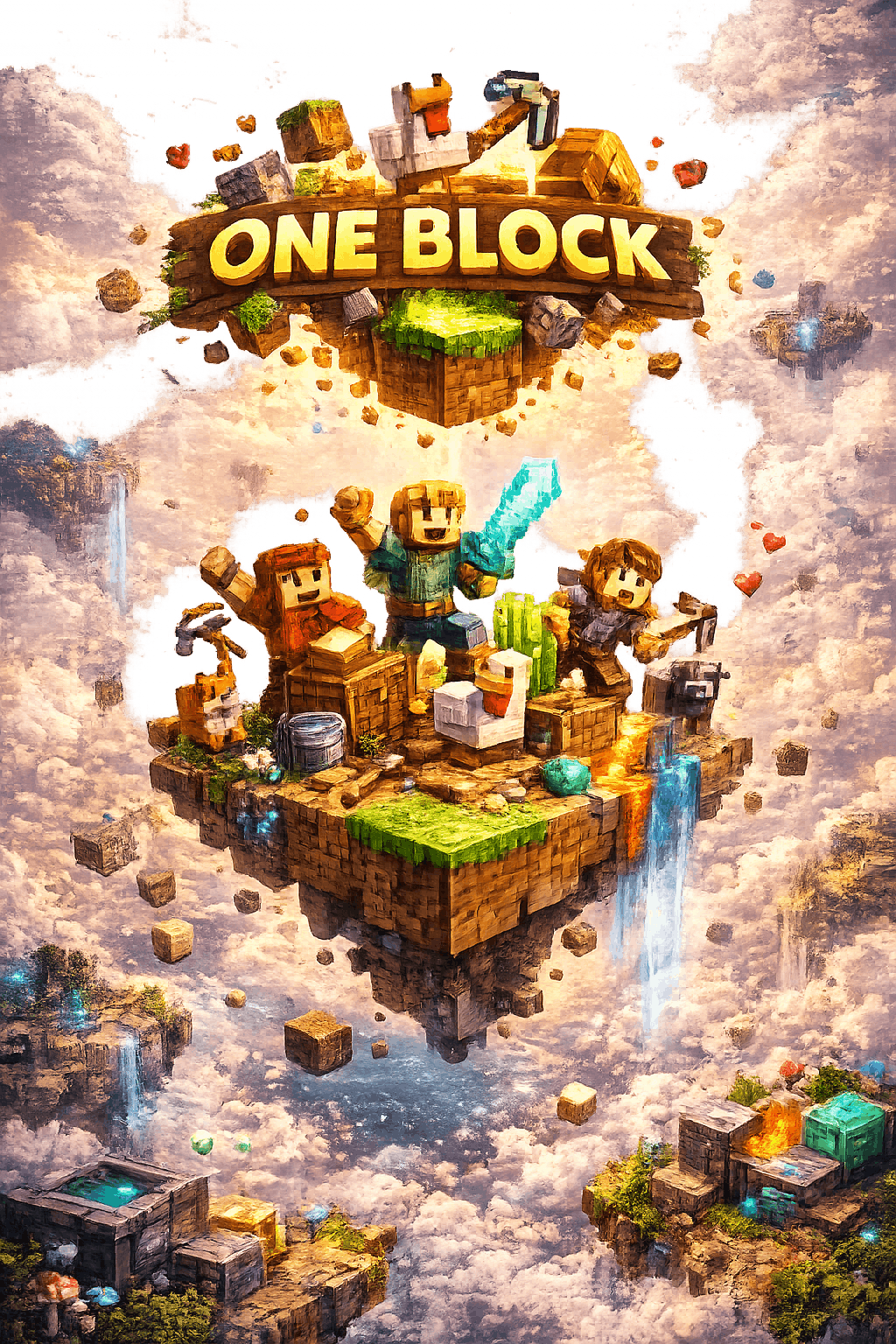 OneBlock Minecraft servers — multiplayer OneBlock server list with votes, IPs & live player counts