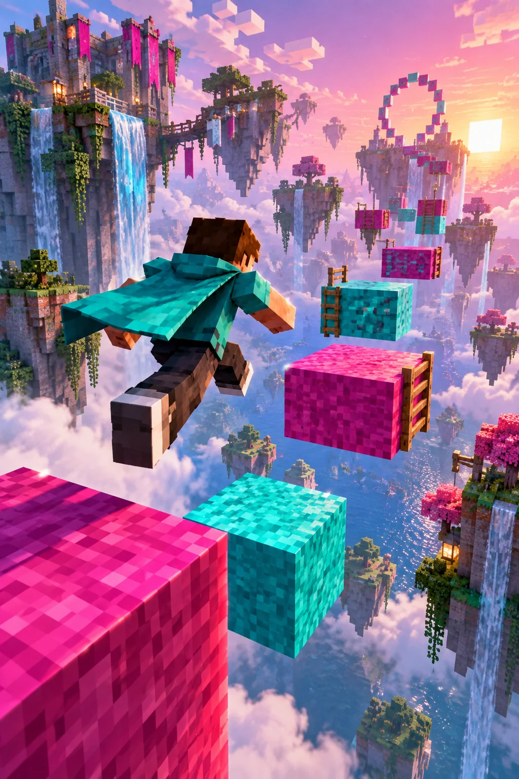 Parkour Minecraft servers — illustration for Parkour multiplayer server list