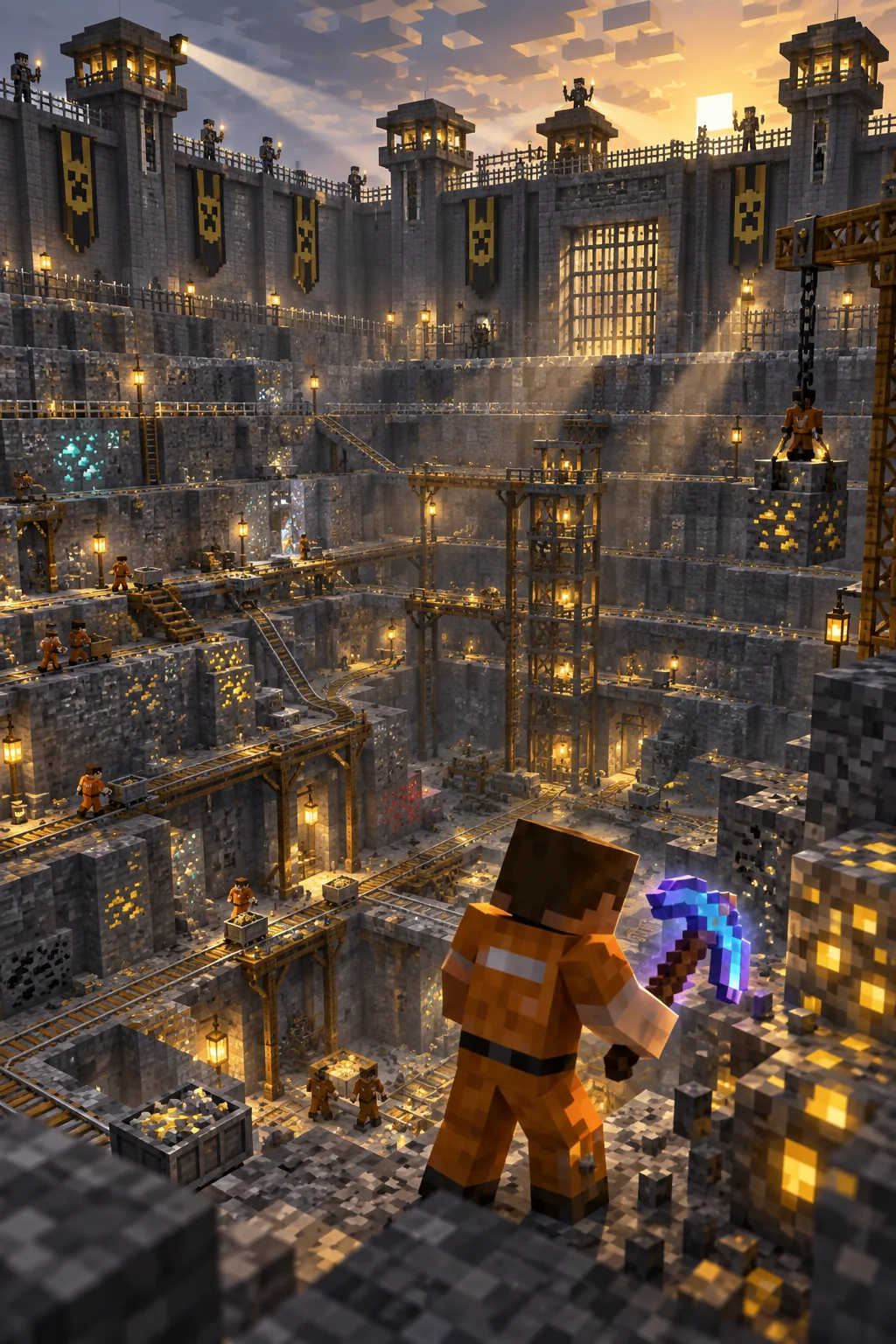 Prison Minecraft servers — illustration for Prison multiplayer server list