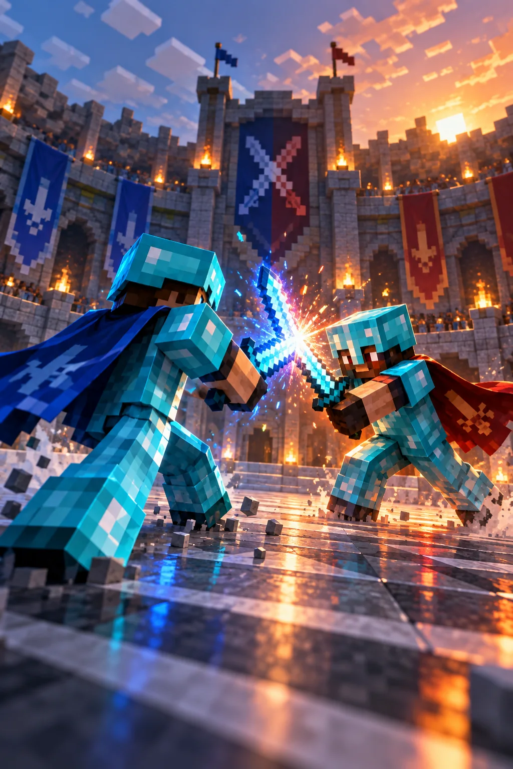PvP Minecraft servers — illustration for PvP multiplayer server list