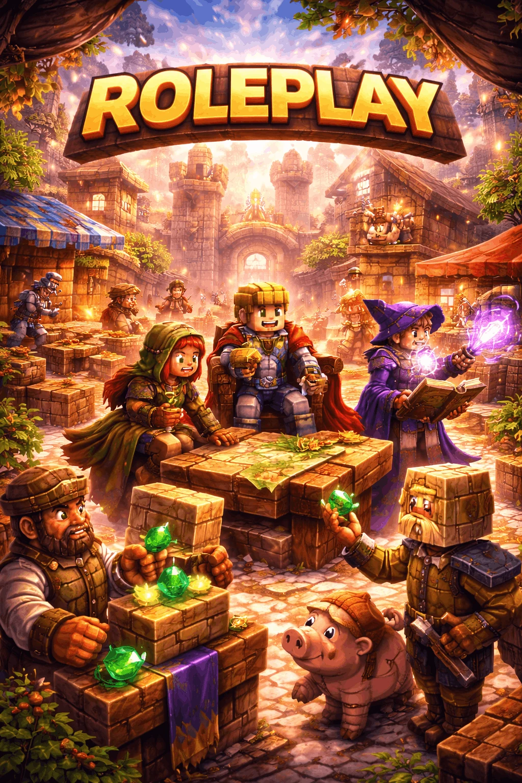 Roleplay Minecraft servers — multiplayer Roleplay server list with votes, IPs & live player counts