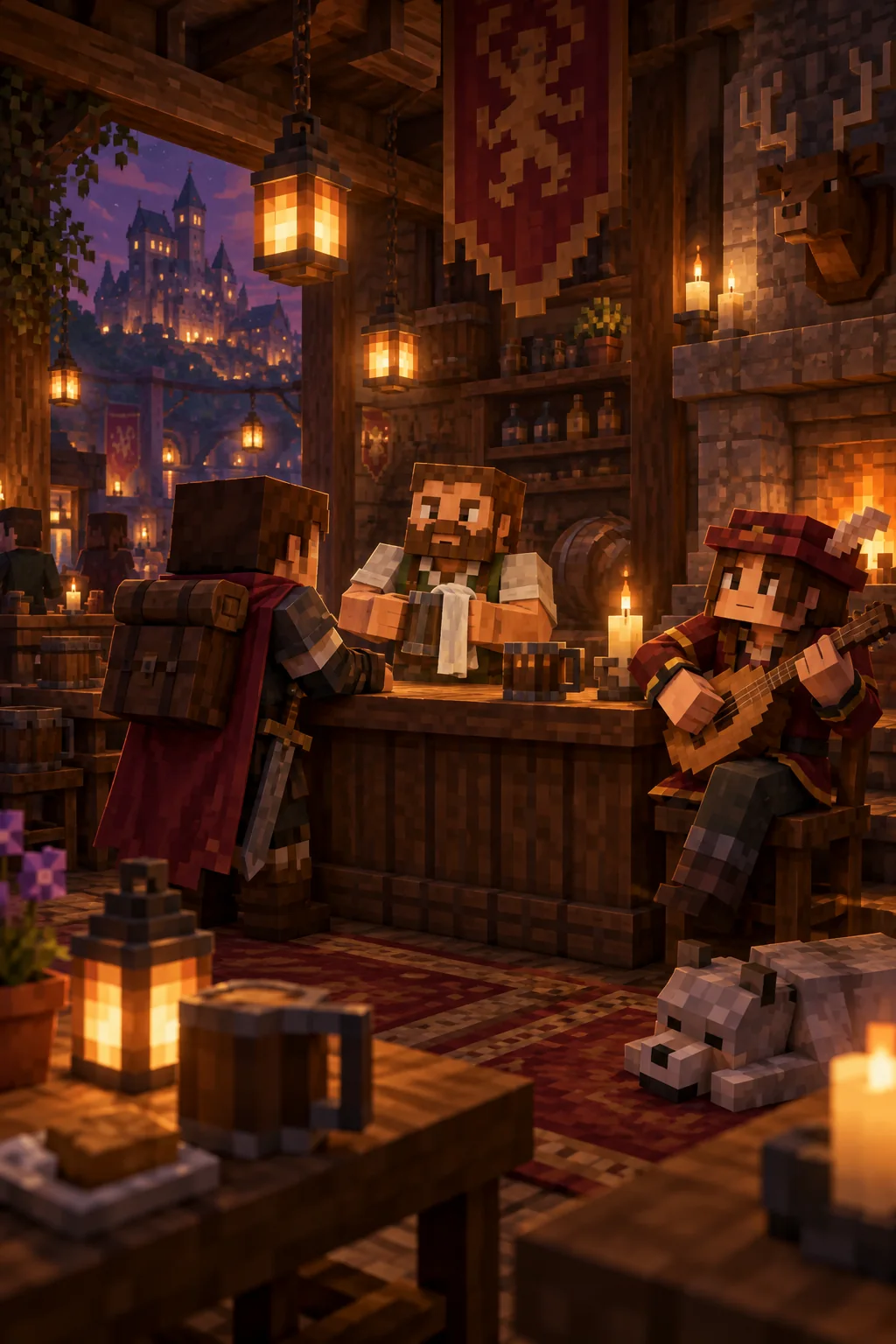 Roleplay Minecraft servers — illustration for Roleplay multiplayer server list