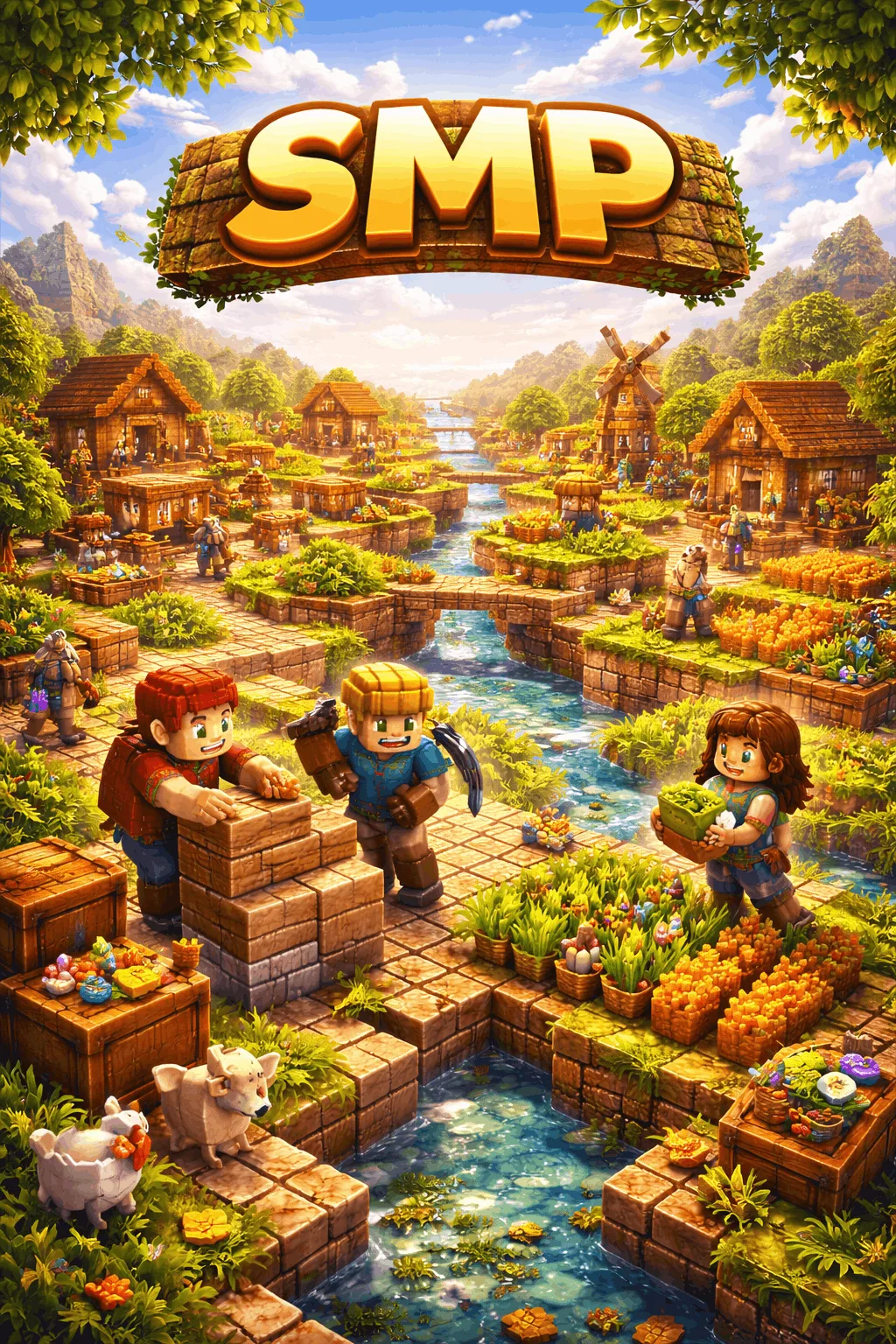 SMP Minecraft servers — multiplayer SMP server list with votes, IPs & live player counts