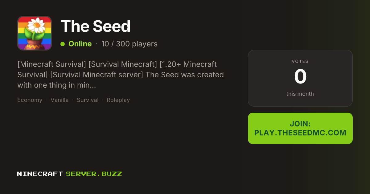 the-seed-minecraft-server-ip-players-online-vote